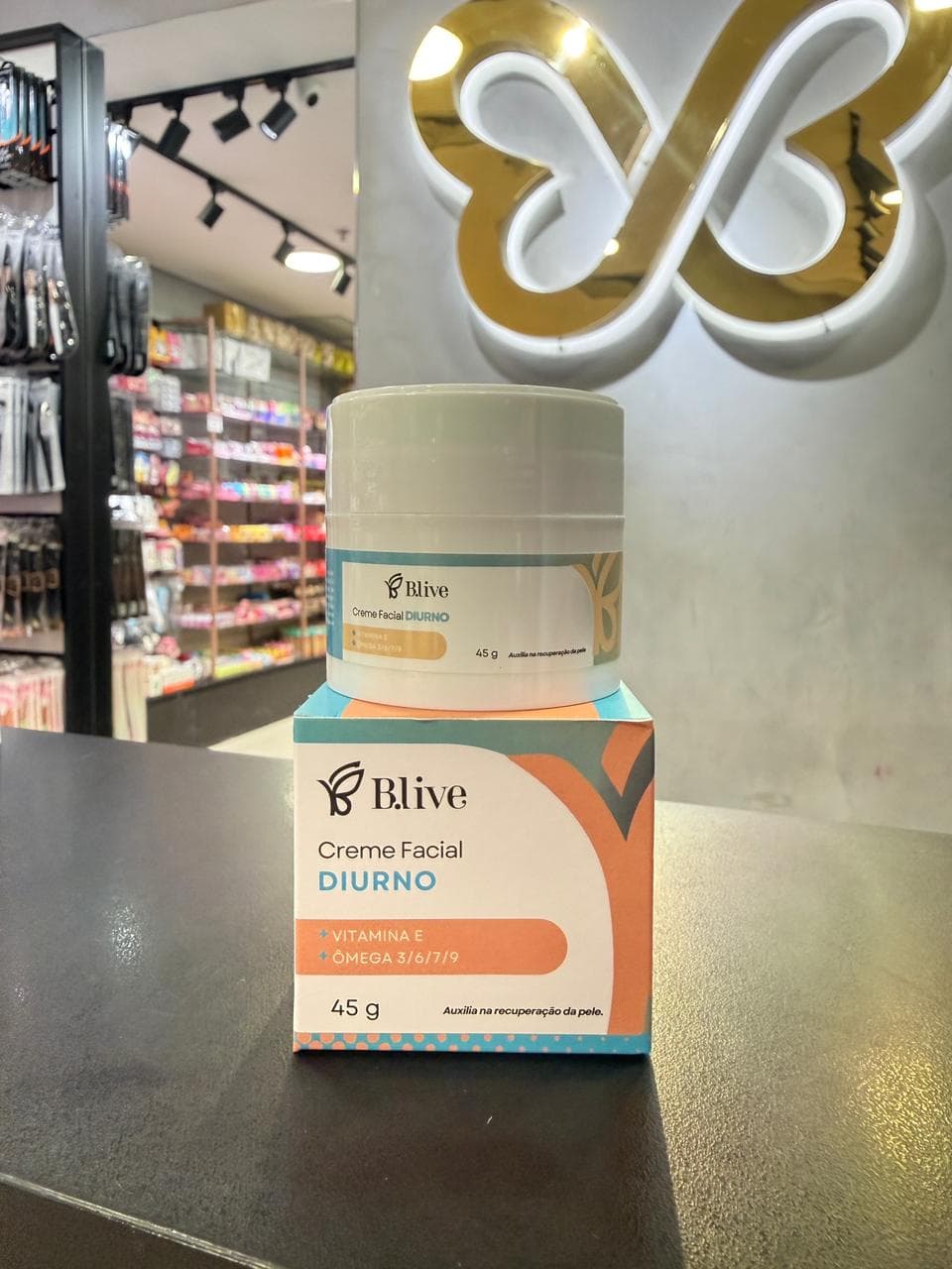 Creme facial Diurno - B.live  