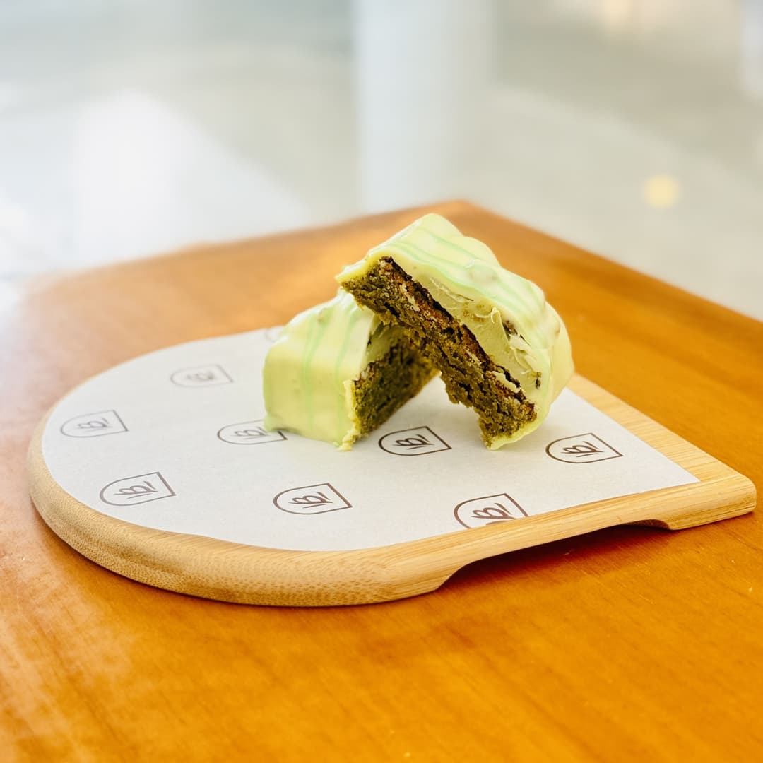 Baulleto Brownie de Pistache