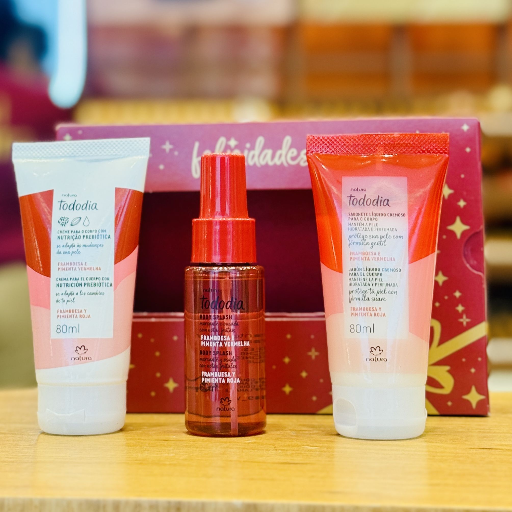 Kit Franboesa e Pimenta Vermelha