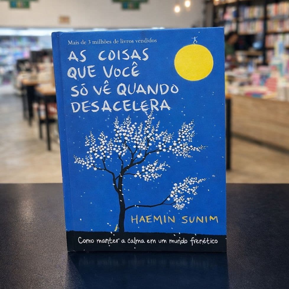 Livro as coisas que você só vê quando desacelera
